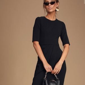 Banana Republic black dress